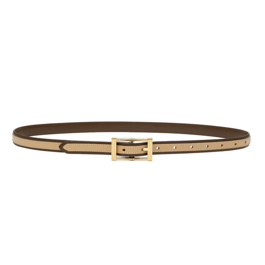 SANCIA | ceinture en cuir ''Olinda'' - Croissant