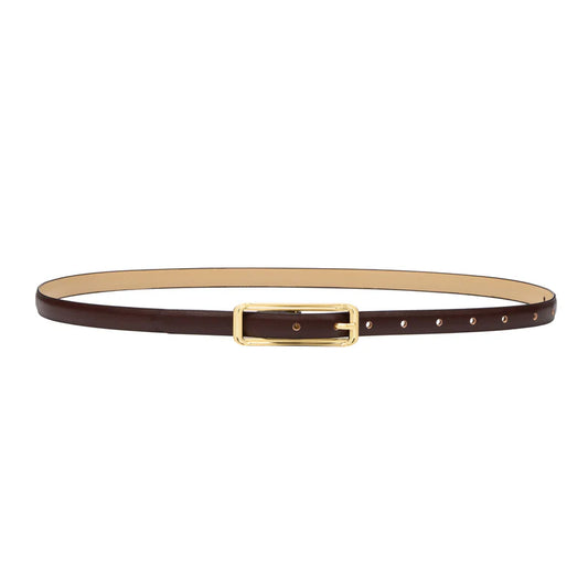 SANCIA | ceinture en cuir ''Picarra'' - Espresso