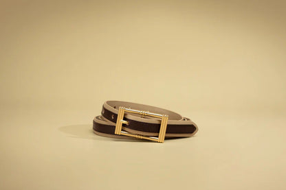 SANCIA | ceinture en cuir ''Olinda'' - Espresso