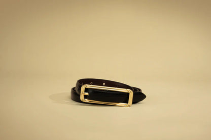 SANCIA | ceinture en cuir ''Picarra'' - Noir