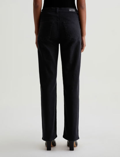 AG Jeans | Jean droit à taille mi-haute ''Brinley'' - Noir