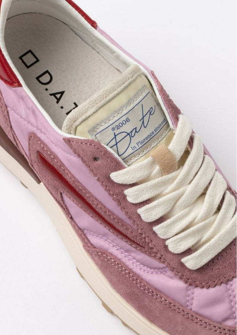 D.A.T.E. | Baskets 'Athleta Nylon' | Lilas