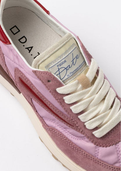 D.A.T.E. | Baskets 'Athleta Nylon' | Lilas