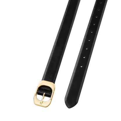 SANCIA | ceinture en cuir ''Kylo'' - Noir