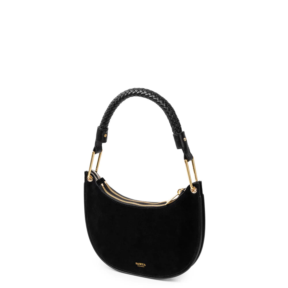 SANCIA | Sac en daim ''Altura'' - Black