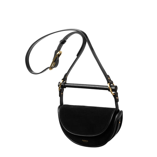 SANCIA | Sac en cuir ''Verin'' - Noir