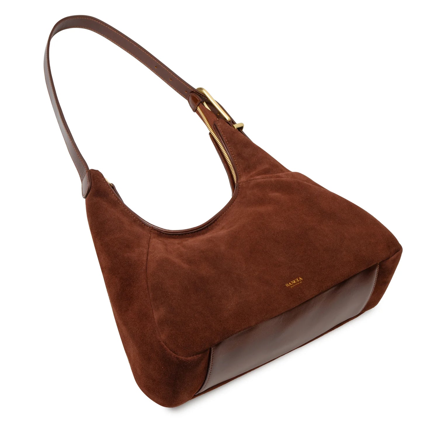 SANCIA | Sac en cuir ''Izola'' - Marron