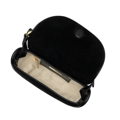 SANCIA | Sac en cuir ''Verin'' - Noir