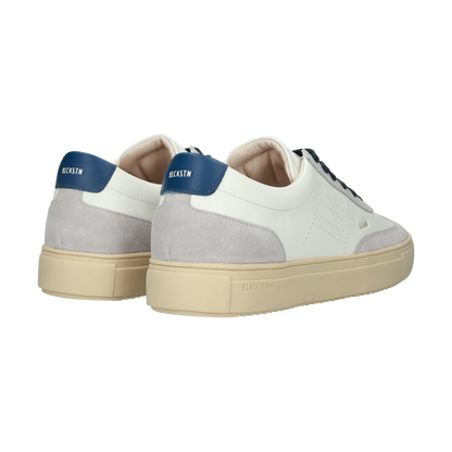 BLACKSTONE | Baskets "Slate Harper Perf" - Blanc/Bleu
