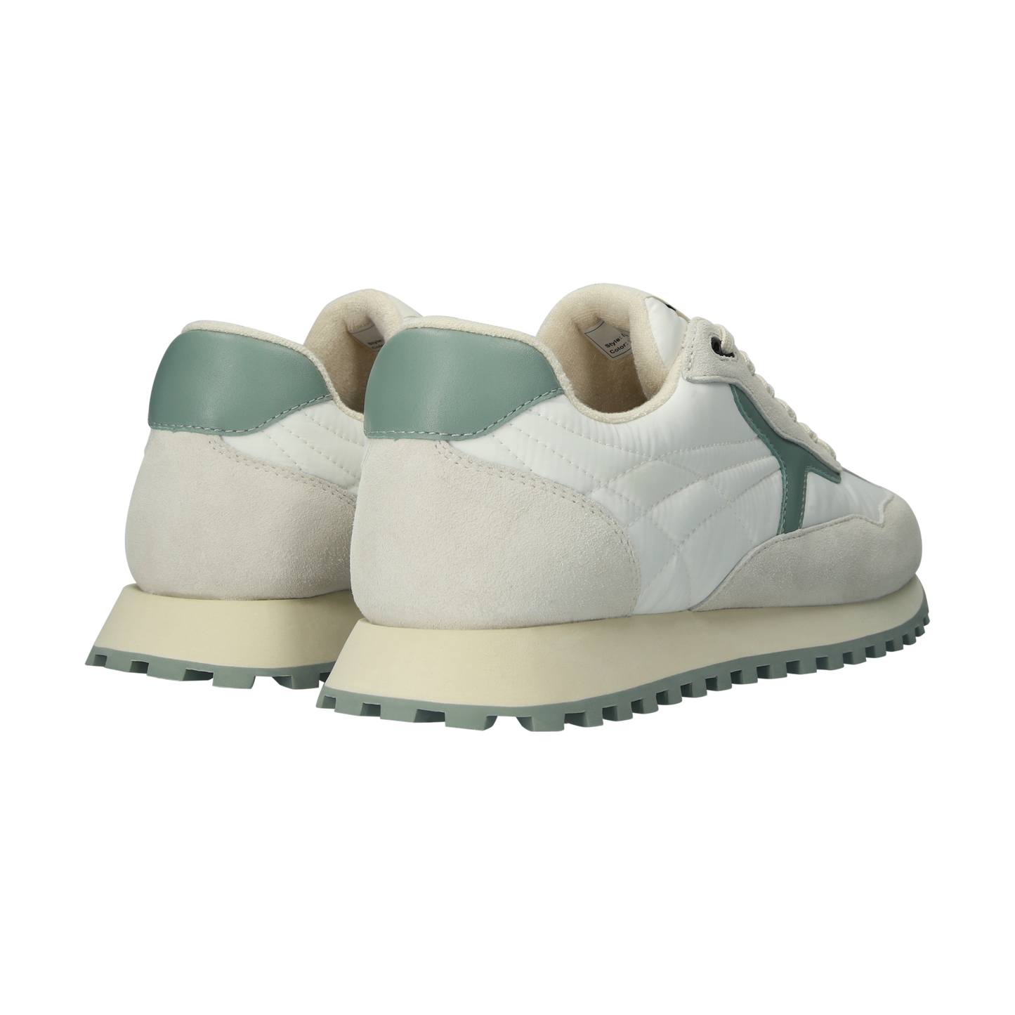 BLACKSTONE | Baskets "Scoria Legend" - Blanc / Vert