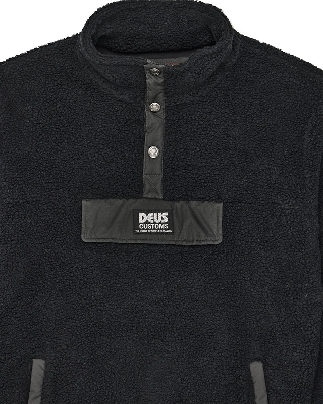 Deus Ex Machina | Veste polaire Discovery Sherpa - Anthracite