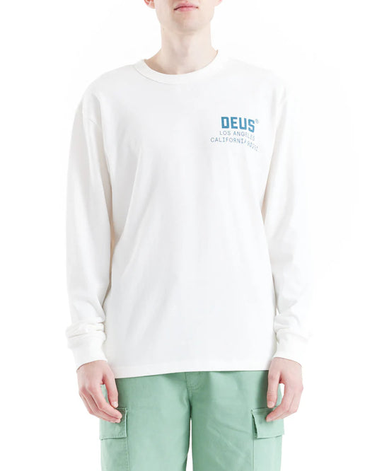 Deus Ex Machina | T-shirt manques "Jones" - Blanc