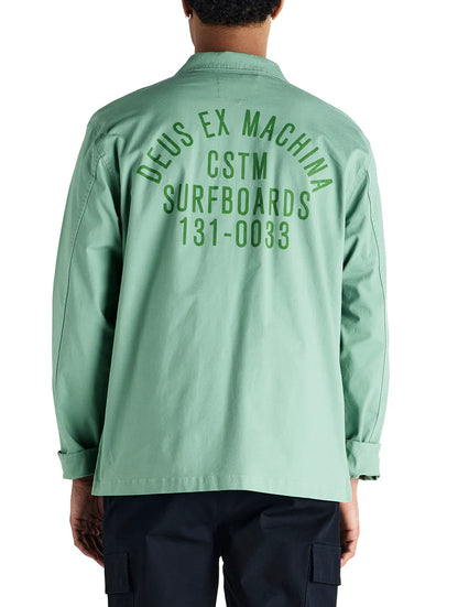 Deus Ex Machina | Surchemise "Tommy Poplin" - Vert