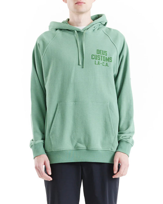 Deus Ex Machina | Sweat à capuche "Quay" - Vert