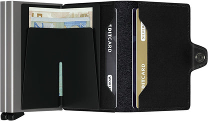 Secrid | Portefeuille double style original - Noir