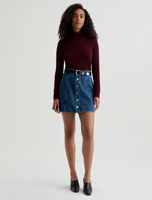 AG Jeans | Jupe en Denim "Evie" | Bleu