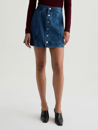 AG Jeans | Jupe en Denim "Evie" | Bleu