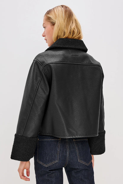 Rails | Veste ''Dria'' en shearling  - Noir