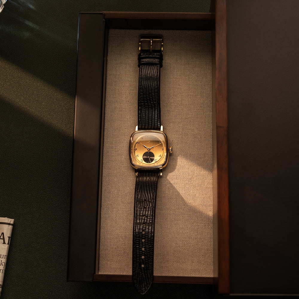 AV86 | Montre mécanique ''1954 Amalfi'' 36 mm | Or / Or