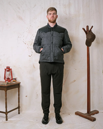 Outclass | Doudoune en laine mélangée - Noire
