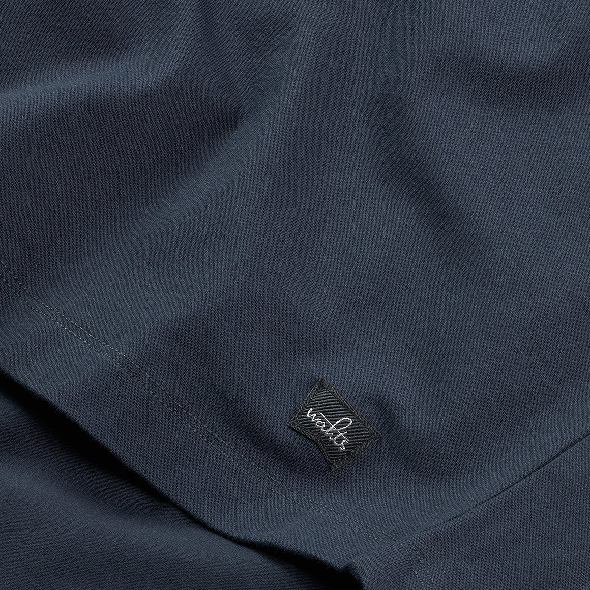 WAHTS | Chemise en Jersey "Duke" - Bleu marine