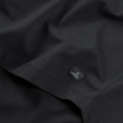 WAHTS | La chemise extensible en jersey ''Duke'' - Noir