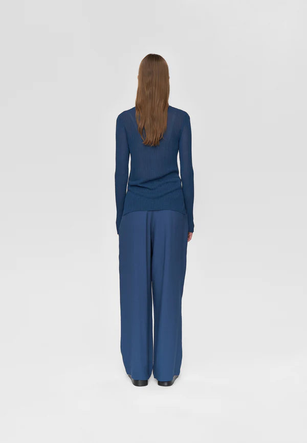 MINIMUM | Haut 'Dahlia' | Bleu