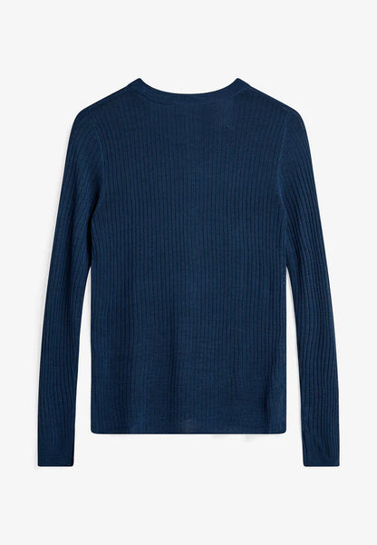 MINIMUM | Haut 'Dahlia' | Bleu