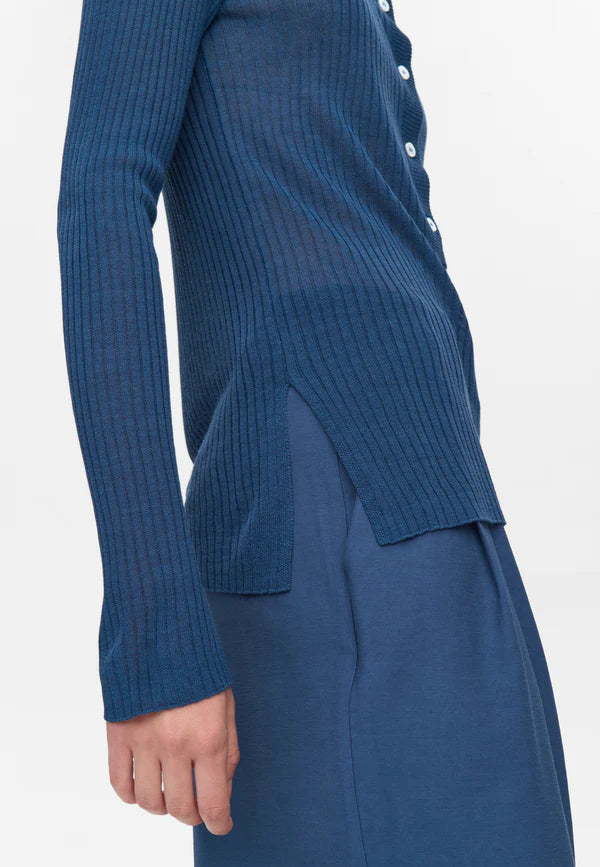 MINIMUM | Haut 'Dahlia' | Bleu