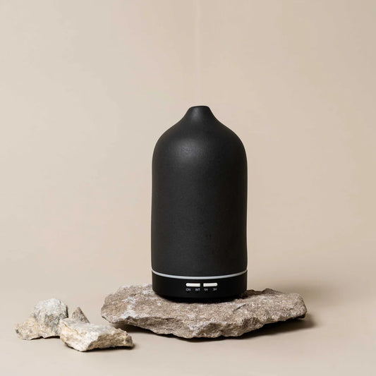 ATELIER LA VIE APOTHICAIRE | Diffuseur d’huiles essentielles ultrasonique - Noir