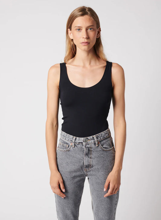 Majestic filatures | Tank top "SOFT TOUCH" - Marine