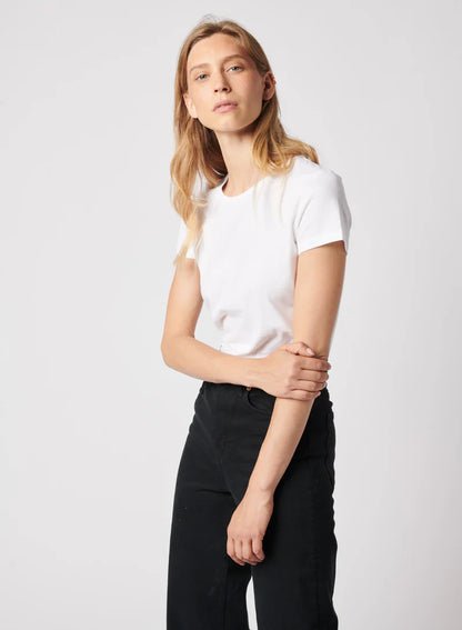 Majestic filatures | T-shirt "SOFT TOUCH" - Blanc
