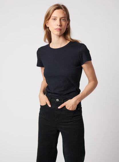 Majestic filatures | T-shirt "SOFT TOUCH" - Marine