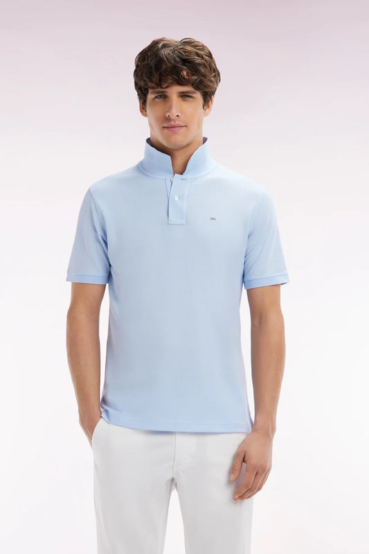 Eden Park | Polo en coton Pima - Bleu ciel