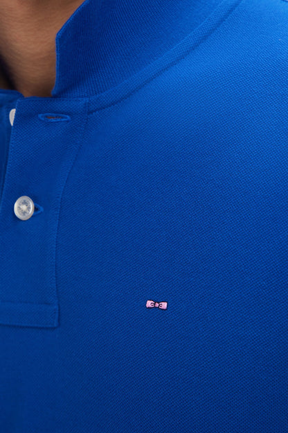 Eden Park | Polo en coton Pima - Bleu foncé
