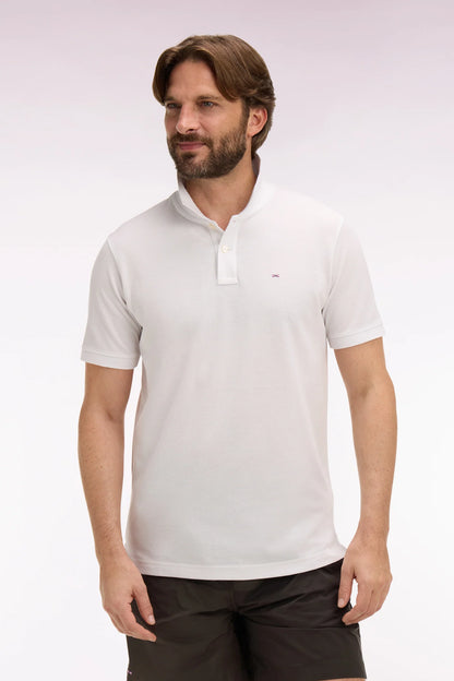 Eden Park | Polo à manches courtes en coton coupe regular - Blanc