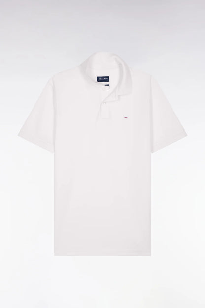Eden Park | Polo à manches courtes en coton coupe regular - Blanc