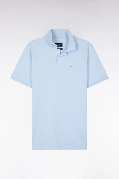 Eden Park | Polo à manches courtes en coton coupe regular - Bleu clair