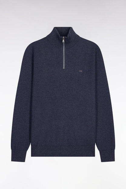 Eden Park | Pull col camionneur en coton - Marine