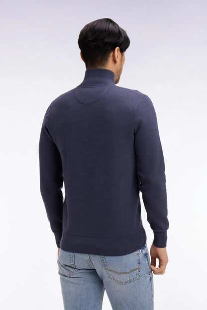 Eden Park | Pull col camionneur en coton - Marine