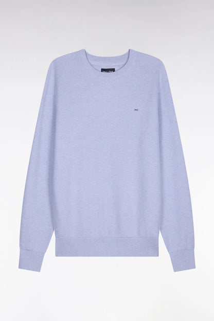 Eden Park | Pull col rond en coton - bleu clair