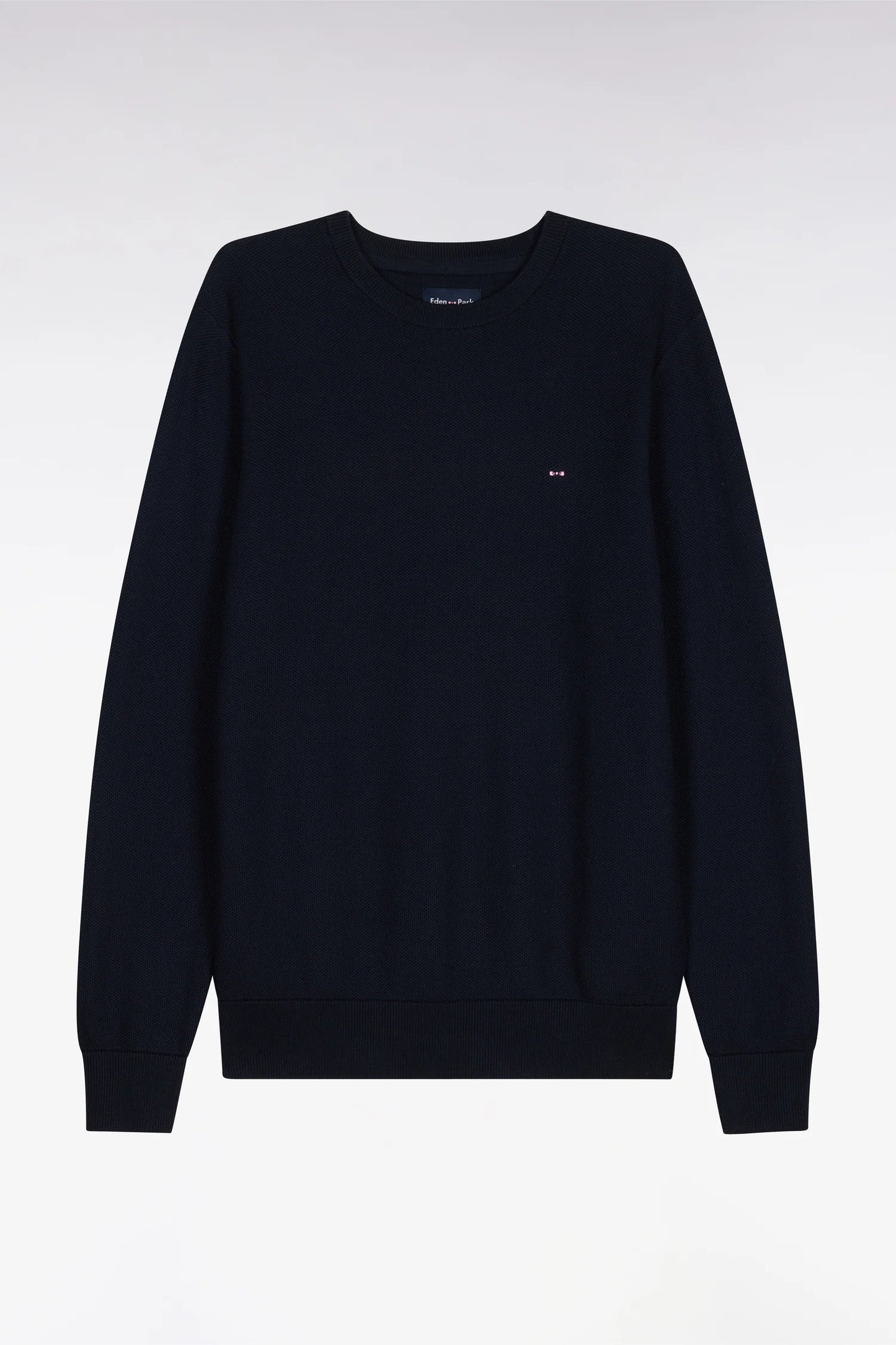 Eden Park | Pull col rond en coton - marine
