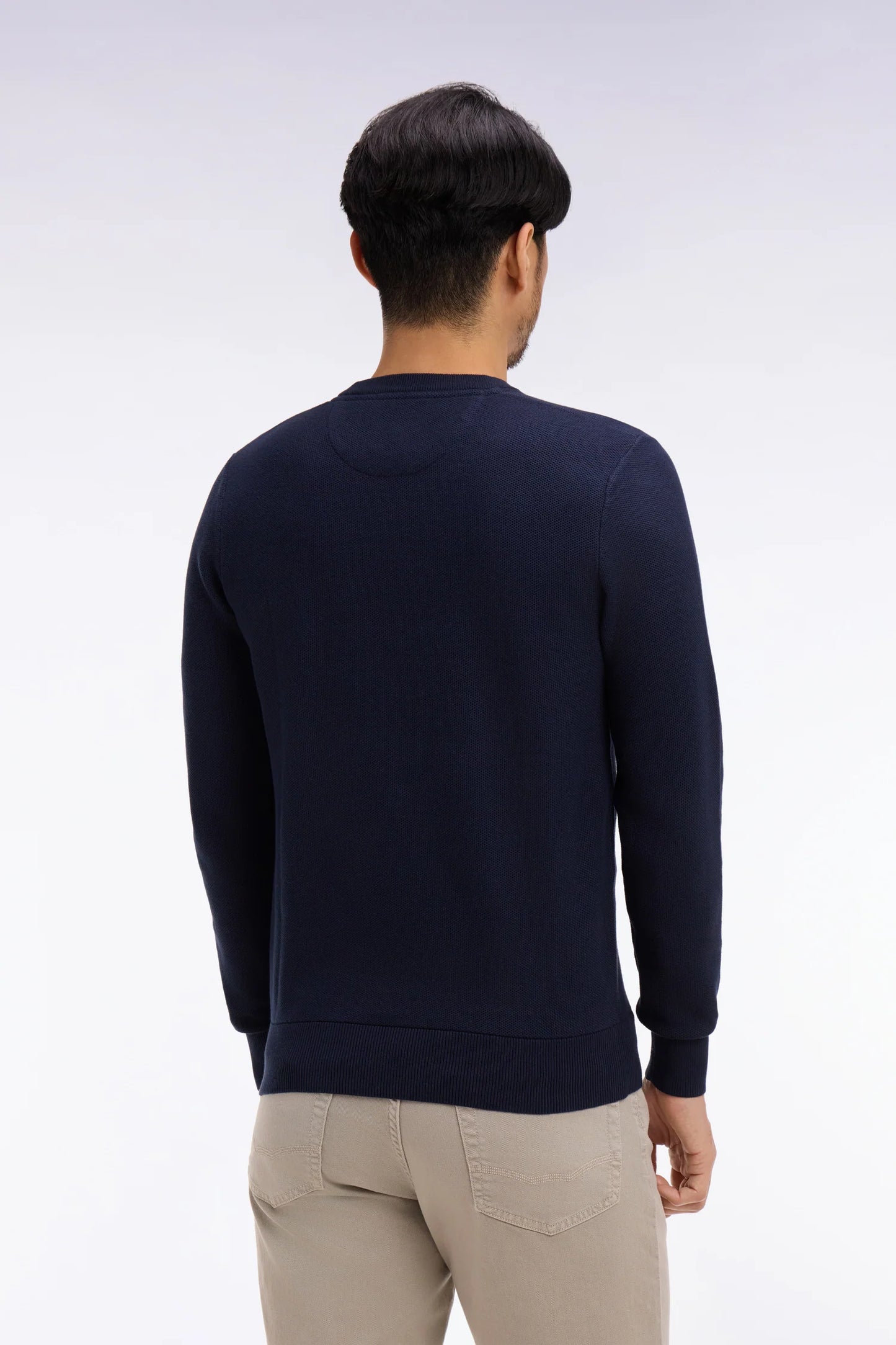 Eden Park | Pull col rond en coton - marine