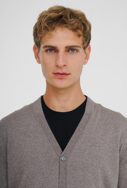 Ferrante | Gilet en laine mérinos - Beige