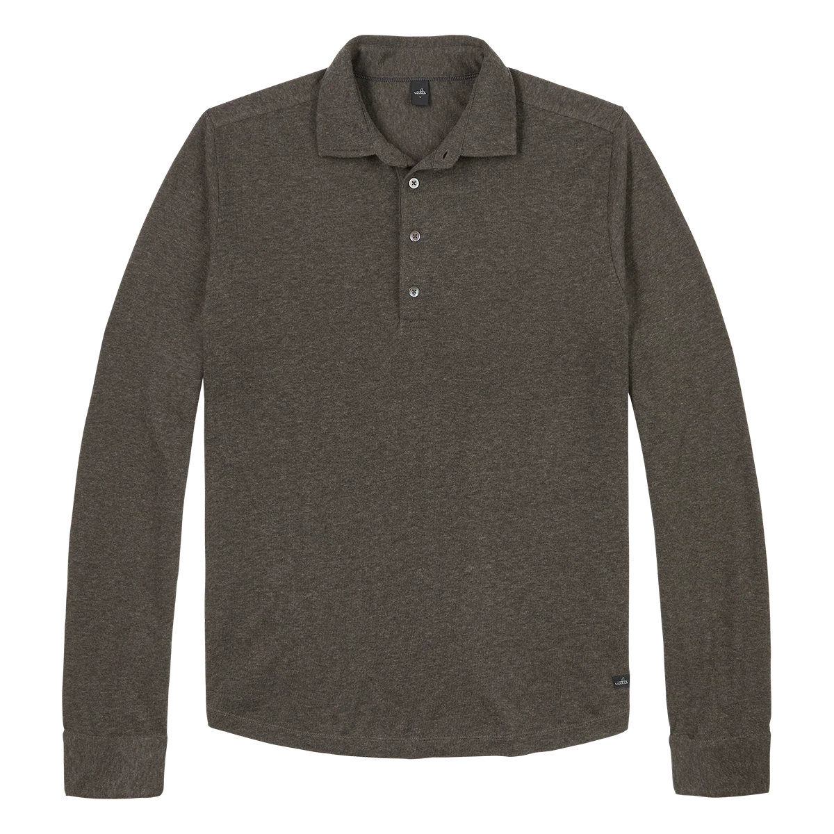 WAHTS |  Le polo en maille ''Edwards'' - Marron