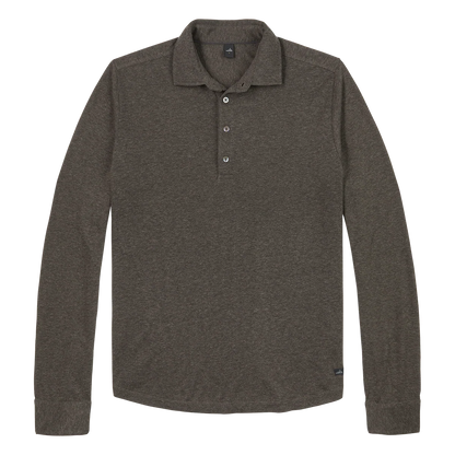 WAHTS |  Le polo en maille ''Edwards'' - Marron