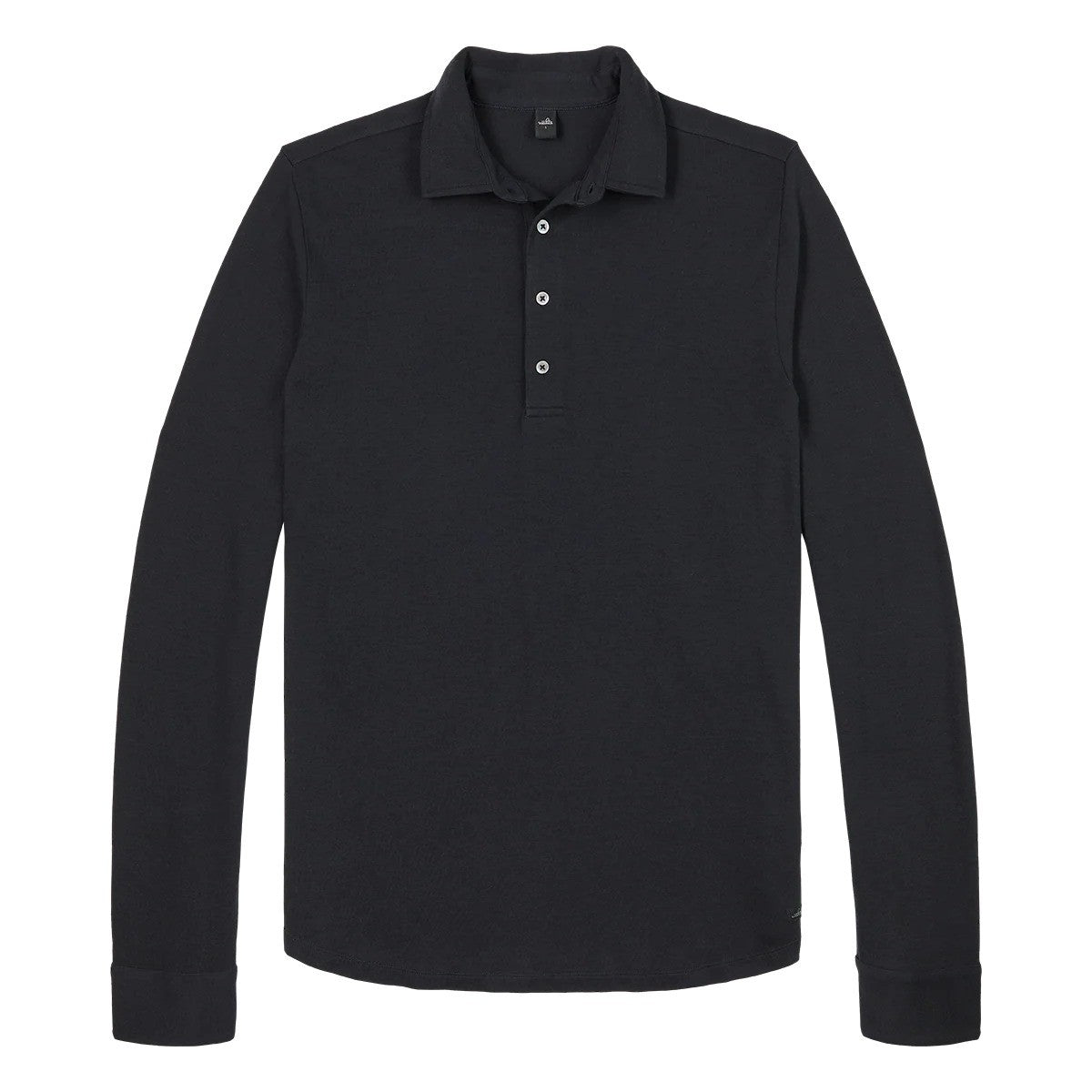WAHTS |  Le polo en maille ''Edwards'' - Bleu nuit