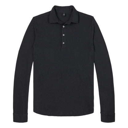 WAHTS |  Le polo en maille ''Edwards'' - Bleu nuit