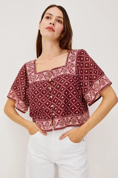 Rails | La chemise Ellen - Imprimé ''Flower Chain''