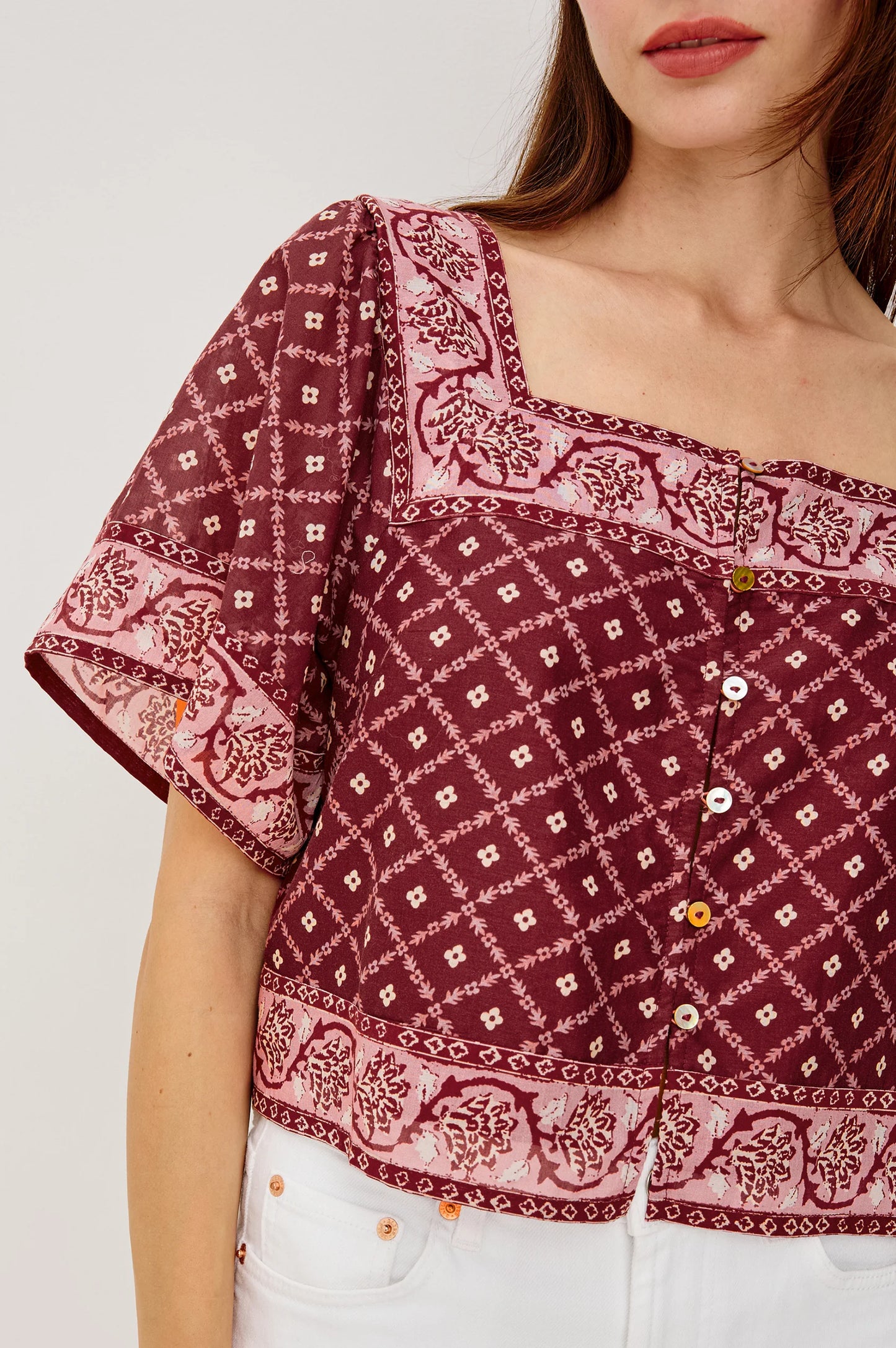 Rails | La chemise Ellen - Imprimé ''Flower Chain''